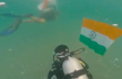 Indian Coast Guard unfurls national flag underwater on Independence Day, Watch